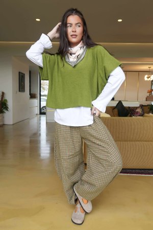 Conrad Layer Knit Olive /10=